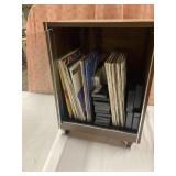 Record cabinet and records