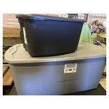 Two empty totes