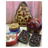 Christmas tins