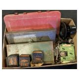3 small tool boxes