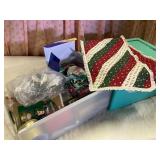 Organizer drawer with Christmas items
