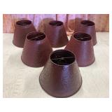 6 new crafting metal punch lamp shades