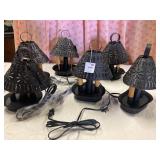 6 new (seconds) lamps.  None are perfect