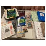 Photo albums and polish travel books