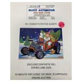 Oil change, filter up to 5 quarts KLOTZ