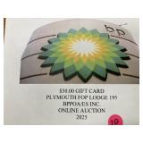 $50 gift card BP gas