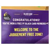 Planet fitness Black Card Membership