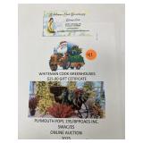 $25 gift certificate Whiteman Cook Greenhouses
