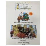 $25 gift certificate Whiteman Cook Greenhouses