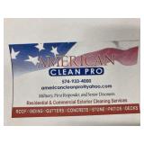 $100 gift certificate towards gutter cleaning