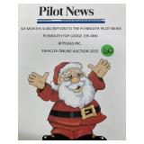 Six months subscription for the Plymouth Pilot