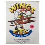 $25 Wing Nut dollars at Wings Etc
