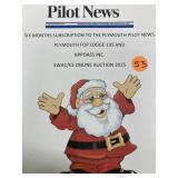 Six months subscription for the Plymouth Pilot