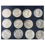 11 Susan B Anthony dollars