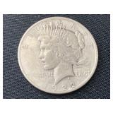 1922 peace dollar