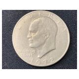 1972 Eisenhower dollar