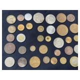 35 foreign coins
