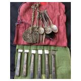 Silver plated flatware