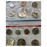 1980. uncirculated U.S. mint set