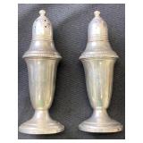 Sterling salt and pepper shakers
