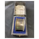 Silver napkin ring