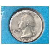 1956 D quarter