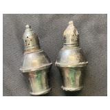 Sterling salt and pepper shakers