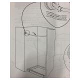 Pallet return Curved shower bar