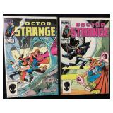 2 doctor strange comics 69 Feb, 68 Dec.