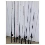 Fishing rods and reels