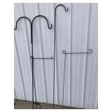 Garden shepherds hooks