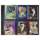 6 baseball cards