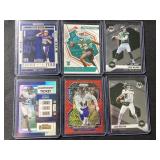 6 football cards