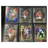6 football cards