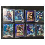 8 football cards