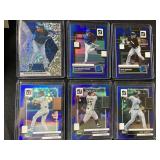 6 baseball cards