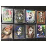 8 football cards