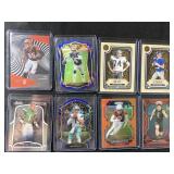 8 football cards