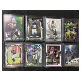 8 football cards