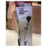 Pallet return curved shaft line trimmer