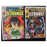 2 doctor strange comics 32 Dec, 33 Feb