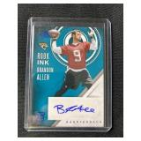 Brandon Allen autograph card