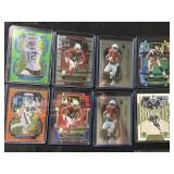 8 football cards