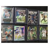 8 football cards