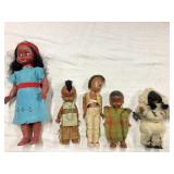 Vintage Carlson sleepy eye dolls