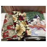 3 really soft Christmas blankets