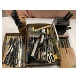 Lot of kitchen utensils