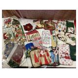 Christmas lot of towels