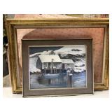 One painting one frame, 24 x30, 32 x44