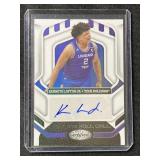 Kenneth Lofton Jr. autograph card